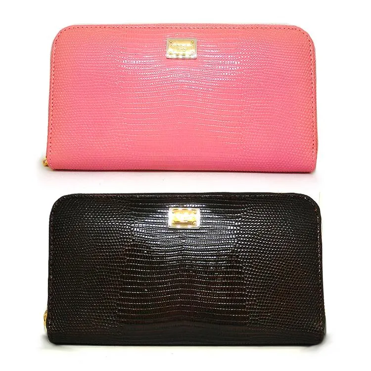 プレゼント ドルガバ 長財布 ドルチェ＆ガッバーナ DOLCE＆GABBANA　bi0473  D&G ラウンドファスナー 本革 お祝い yn