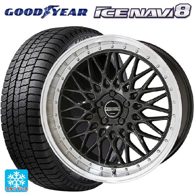 トヨタ ヴェルファイア(40系)用 2022年製 225/55R19 99Q グッドイヤー アイスナビ8 # シュタイナー FTX