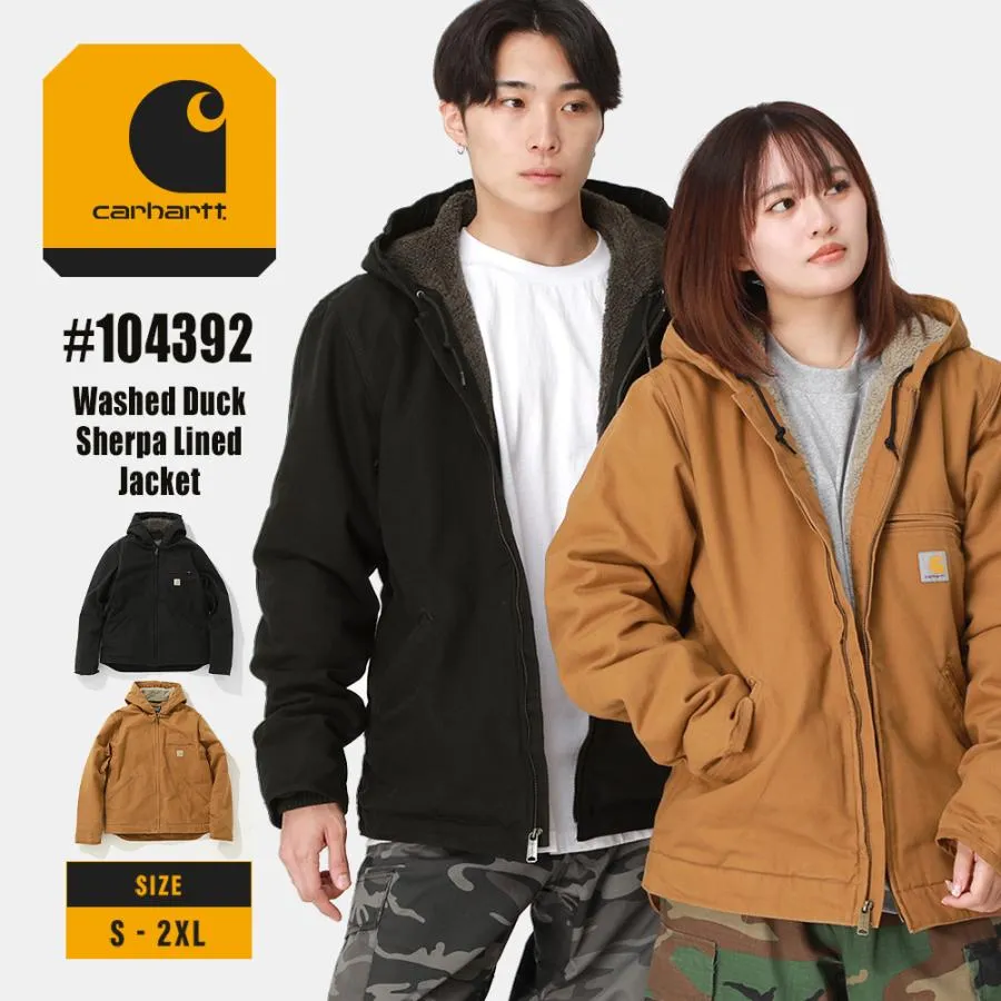 Carhartt カーハート ジャケット メンズ ダックジャケット 裏ボア アウター ボア 大きめ アメカジ USAモデル carhartt-104392【COP】 爆買