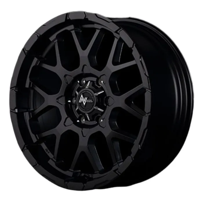 BRIDGESTONE BLIZZAK W989 205/65R16 109/107N NITRO POWER M28 BULLET ブラック/マシニング 16インチ 6.5J+48 6H-139.7 スタッドレス 4本セット