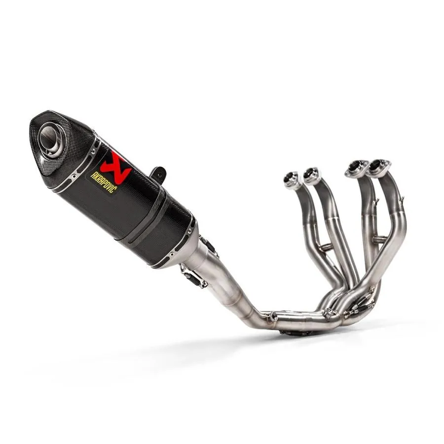 AKRAPOVIC STEEL CARBON フルエキゾーストシステム KAWASAKI ZX-6R 2013-2025