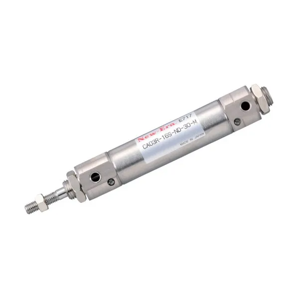 ニューエラー スピードコントローラー付シリンダΦ10ストローク140mmクレビス形マグネット・スイッチ付 CS03R-10S-PD-140-ZC205B2 1点