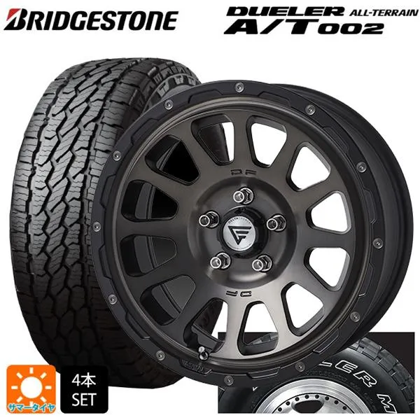 ミツビシ デリカD:5(3DA系)用 215/70R16 100S ブリヂストン デューラー AT002 ホワイトレター 正規品 デルタフォース オー