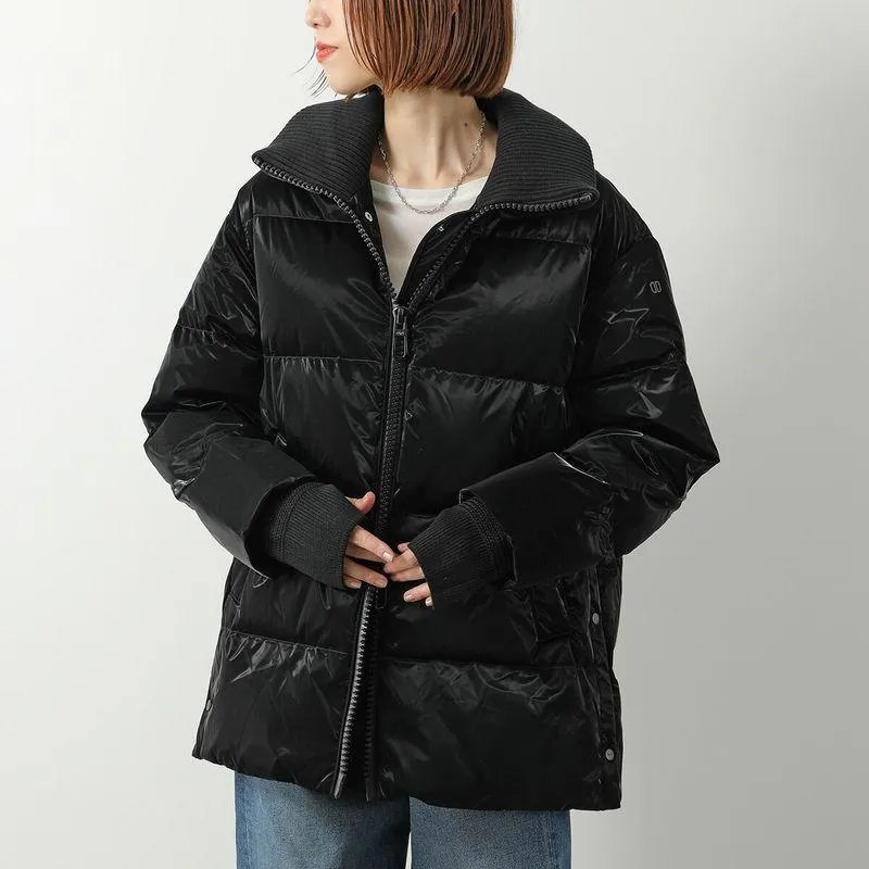 DUNO デュノ ダウンジャケット GLOSSY GAVIA レディース ダウンコート スタンドカラー サイドスリット サムホール 901