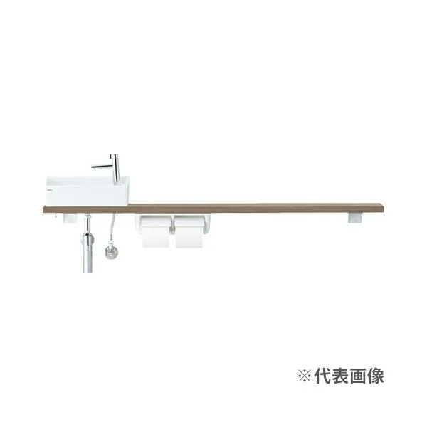 ●INAX/LIXIL キャパシア【YN-AKRECXKXHGX】ベッセル型 角形手洗器 カウンター奥行160 カウンタープラン 右仕様 壁給水・壁排水〔HH.F〕