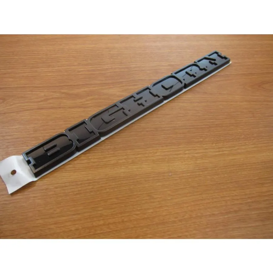 【並行輸入品】2019 2020 Ram 2500 3500 リアテールゲート ブラック ビッグーン ネームプレート Mopar OEM 201