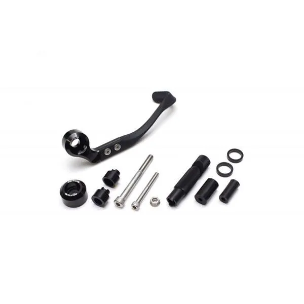 【4月26日入荷予定 受付中】アクティブ ブレーキレバーガード\u0026バーエンド フルセット ブラック ハンドル内径φ18.0〜19.4用 30801018