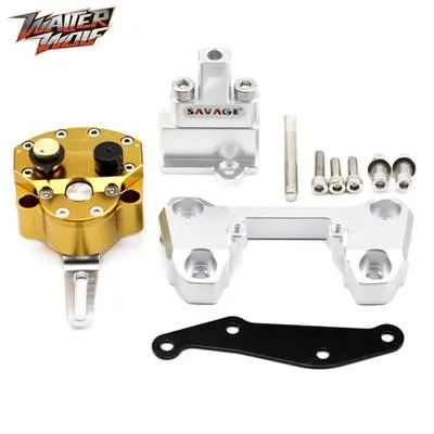 【並行輸入品】 MT09 2014-2020ステアリングダンパー取り付けキット ヤマハMT-09 fz09ストリートラリーバイク 二輪アクセサリーキット 安全制御