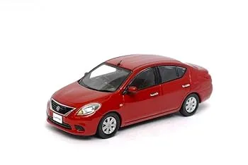 【中古】J-Collection 1/43 Nissan Latio バーニングレッド 完成品