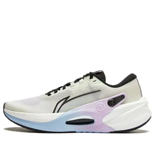リーニン 灰色 グレー 白色 ホワイト 青色 ブルー 紫 パープル 黒色 ブラック 7.0 MARSHMALLOW スニーカー メンズ LI-NING FURIOUS RIDER V2 ARZU003-8 / GREY WHITE BLUE PURPLE BLACK