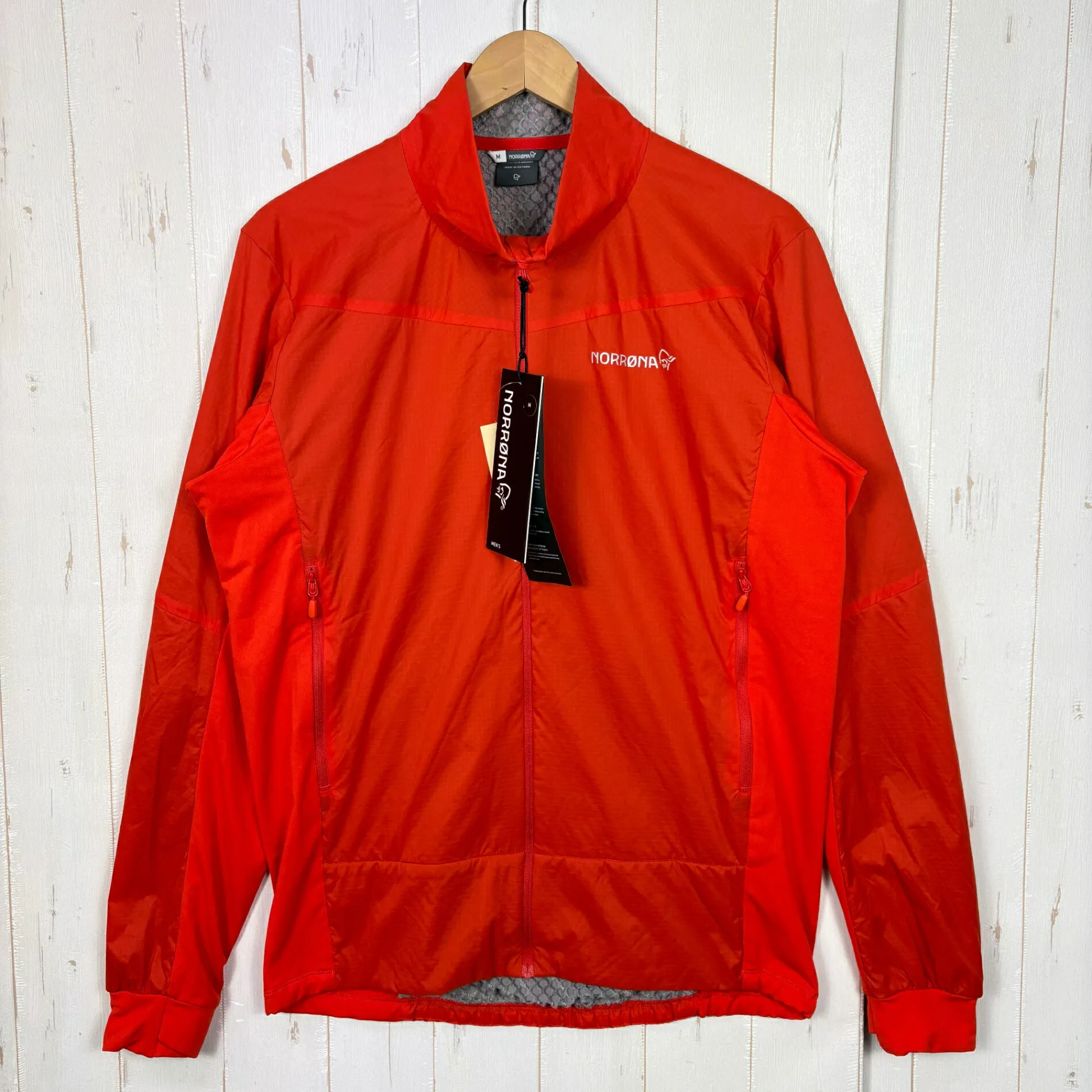 【Men M オレンジ系】 Norrona ( ノローナ ) フォルケティン オクタ ジャケット メンズ Falketind Octa Jacket M 1806-20 5630 AREDNALIN z00056074 5630 AREDNALIN 化繊イン