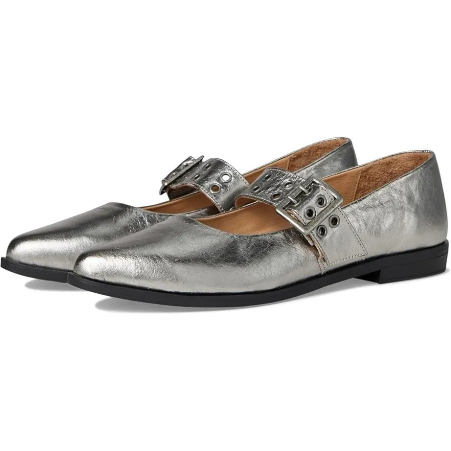 ミズムーズ Miz Mooz Feenix Flat レディース flats Pewter