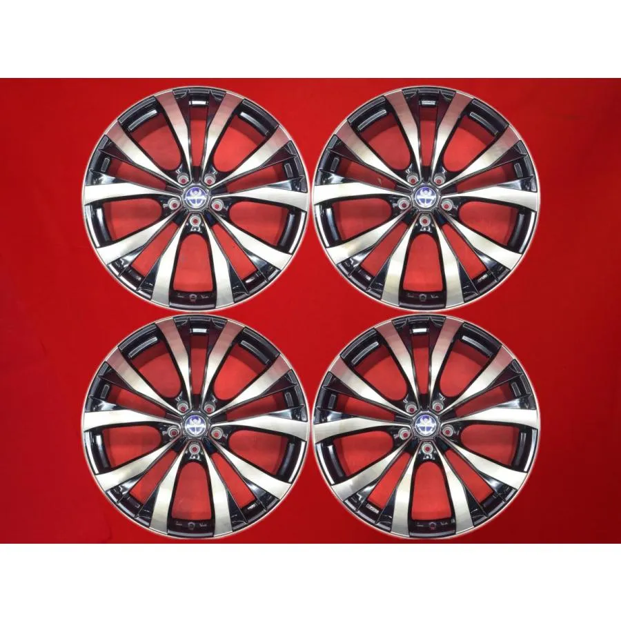 PREMIX プレミックス SASICAIA サッシカイア 中古ホイール 4本 8.5J 20インチ PCD114.3 5穴 +35 ハブ73 レクサス RX NX クラウン 等へ aa20