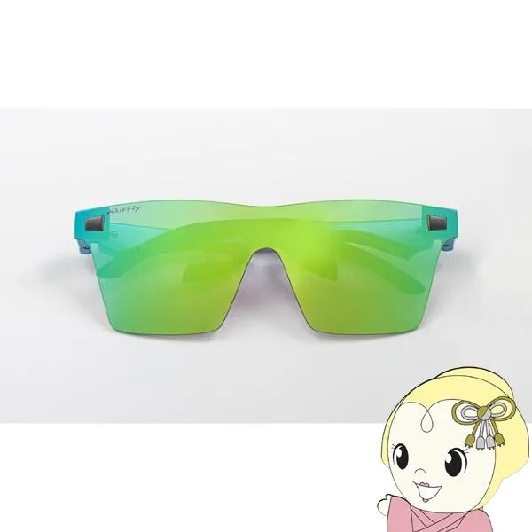 [予約]スポーツサングラス ZYGOSPEC ジゴスペック AirFly エアフライ AF-501 C-5 Aqua Blue / Green Mirror Lens/srm