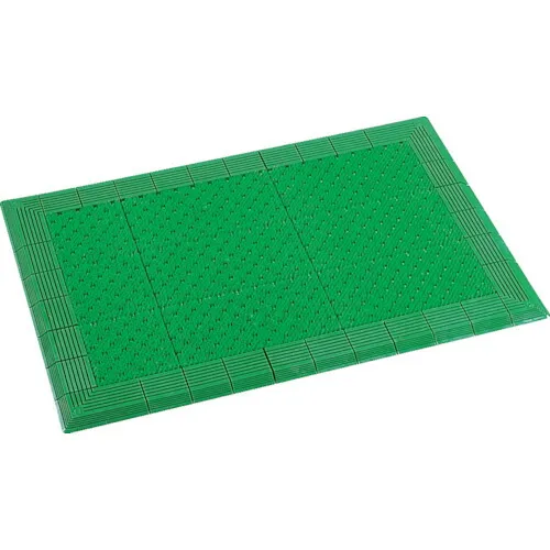 テラモト 屋外マット テラエルボーマット 緑 ９００×１２００ｍｍ 【品番：MR-052-050-1】