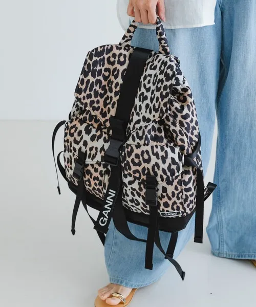 デイバック リュック GANNI　Recycled Tech Backpack P レディース