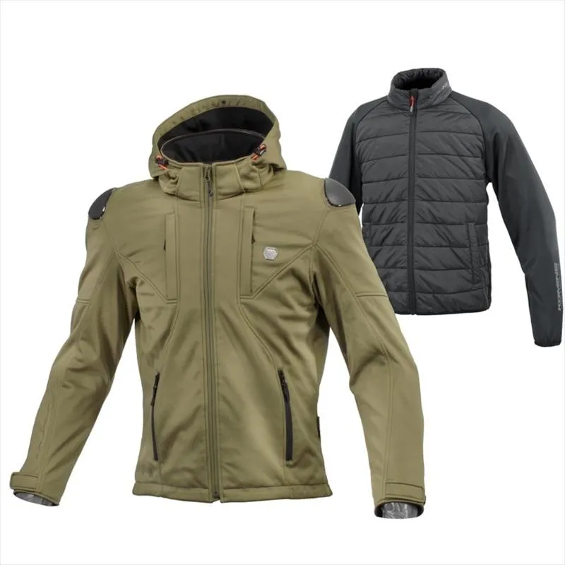 バイクパーツ ウェア コミネ JK-6235 HP SS SYSTEM PARKA Olive 3XL 07-6235