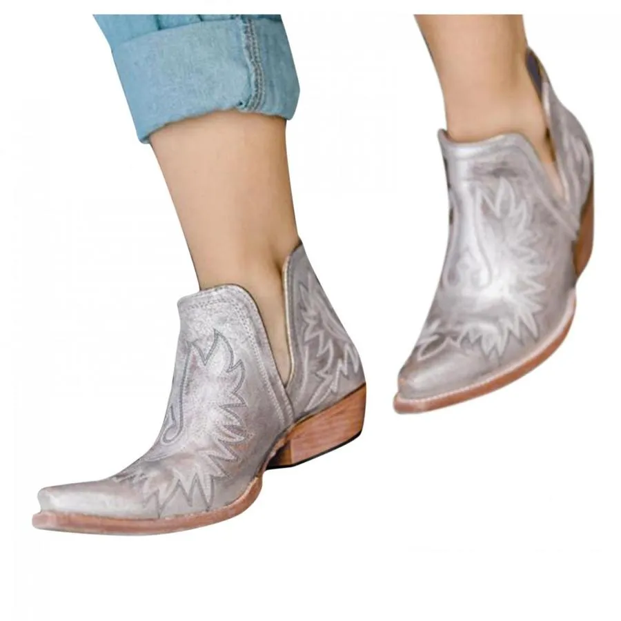 【並行輸入品】Hbeylia Western Cowgirl Cowboy Boots For Women Ladies Ethnic Boh