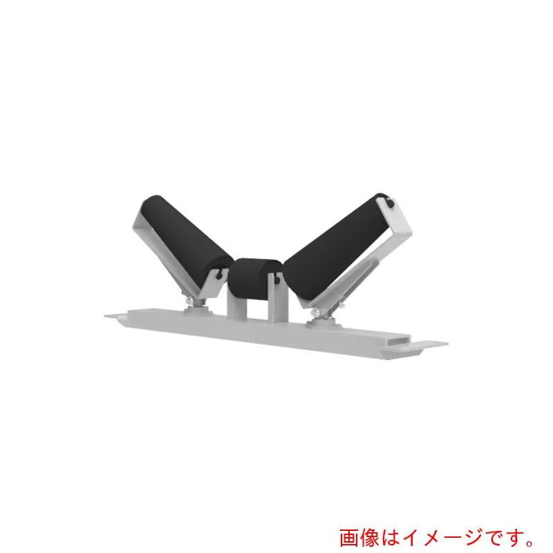 【別途送料あり】JRC テーパ型自動調芯キャリヤスタンド（トラフ３０°）（２軸式） 【品番：JAC2B-T-330-90】