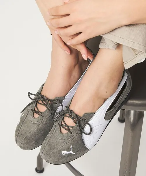 スニーカー 「PUMA」スピードキャット バレエ ノヴァ スニーカー レディース