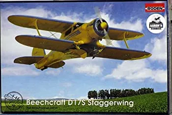 【中古】1/48 Beechcraft D17S Biplane