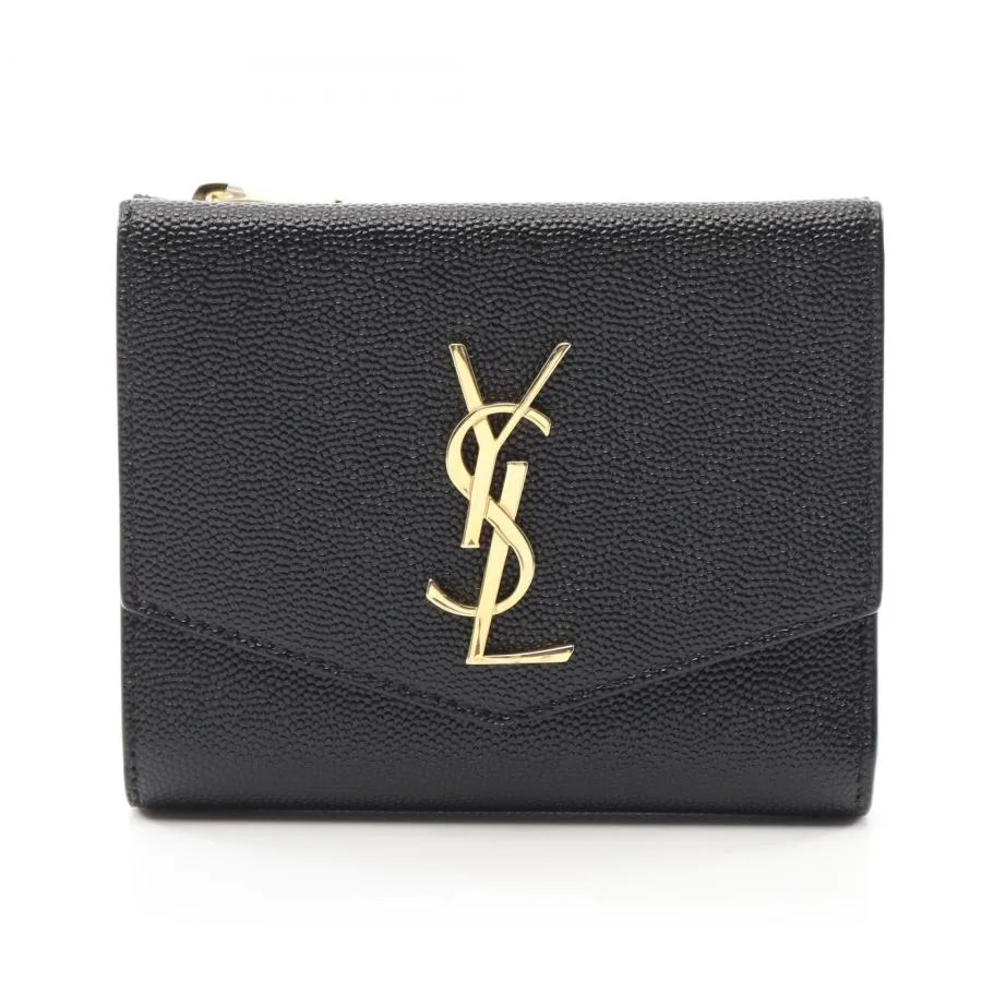サンローランパリ アップタウン ブランドオフ SAINT LAURENT PARIS レザー 二つ折り財布 レザー レディース