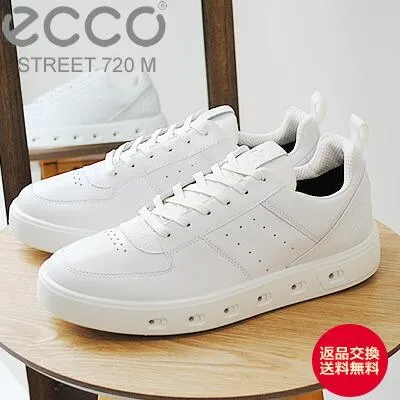 ECCO エコー STREET 720 M ストリート720 メンズ  WHITE ホワイト  GORE-TEX ゴアテックス 靴 スニーカー コンフォート シューズ返品交換送料無料