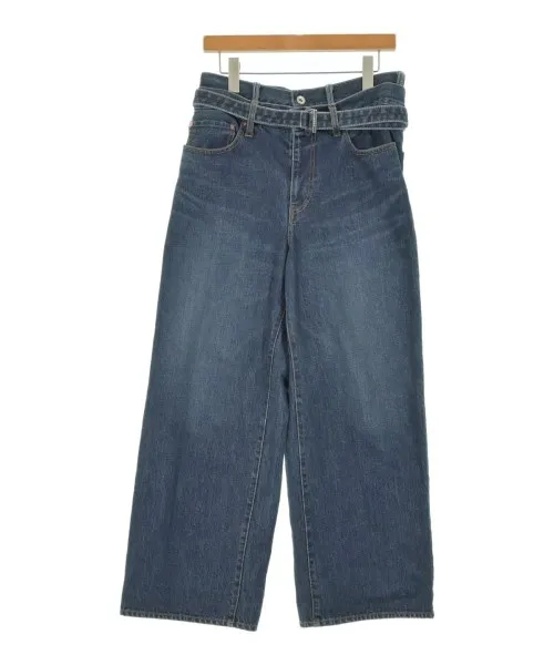 sacai サカイデニムパンツ メンズ 0(XS位) 青(デニム)【中古】【古着】
