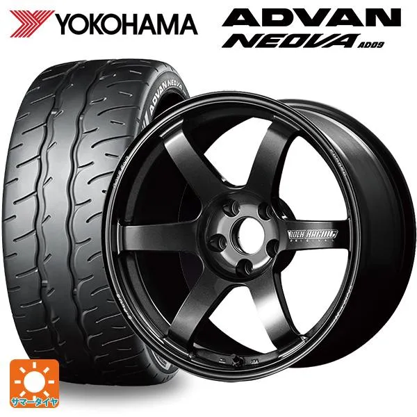トヨタ GRヤリス(PA系)用 235/40R18 95W XL ヨコハマ アドバン ネオバ AD09 正規品 ボルクレーシング TE37サーガ S-
