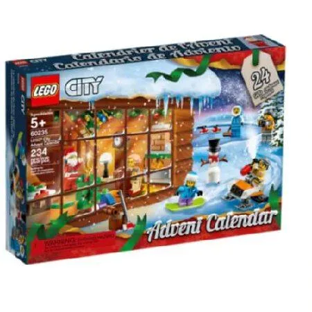 レゴ LEGO City Advent Calendar 60235 Building Kit, New 2019 (234 Pieces)