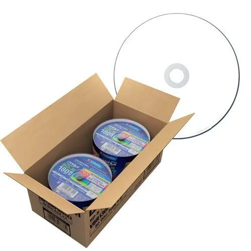 【送料無料】【個人宅届け不可】【法人（会社・企業）様限定】録画用BD?R130分 6倍速ホワイトワイドプリンタブル スピンドル 1箱(100枚:50枚×2パック)