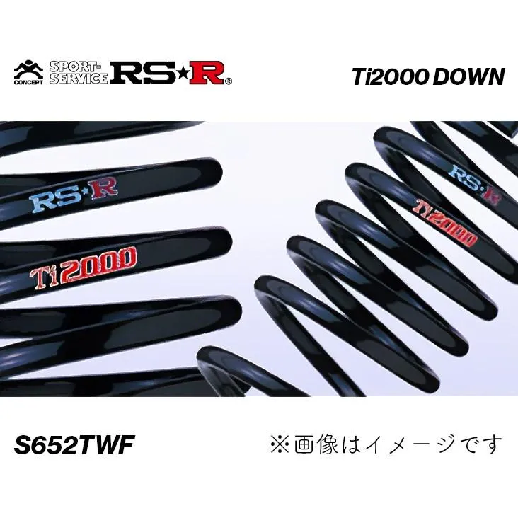RS★R Ti2000ダウン NV100クリッパー DX GLパッケージ FR ダウンサス フロント/S652TWF Ti2000