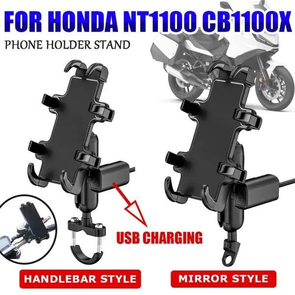 並行輸入品 ホンダ互換性用GPSミラーホルダー ハンドルバー ミラーホルダー モデルN1100 CB1100X NT 1100 CB 1100X 2021 2022 2023 アクセサリー