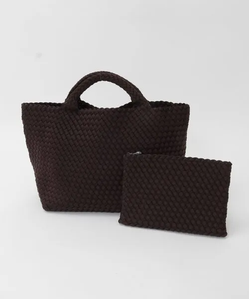 トートバッグ 「NAGHEDI/ナゲディ」St Barths Medium Tote CHOCOLATE (Solid) レディース