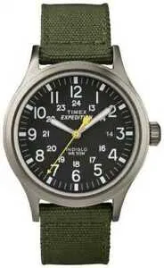 【送料無料】腕時計 timex mens indiglo expedition t49961 watch
