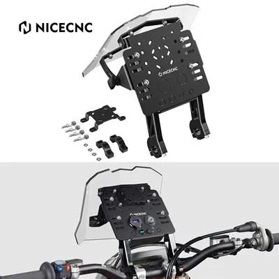 【並行輸入品】NICECNC-マウントブラケット付きGPSナビゲーターキット ハスクバーナ TE300用キット TE E TC FC TX FX 12