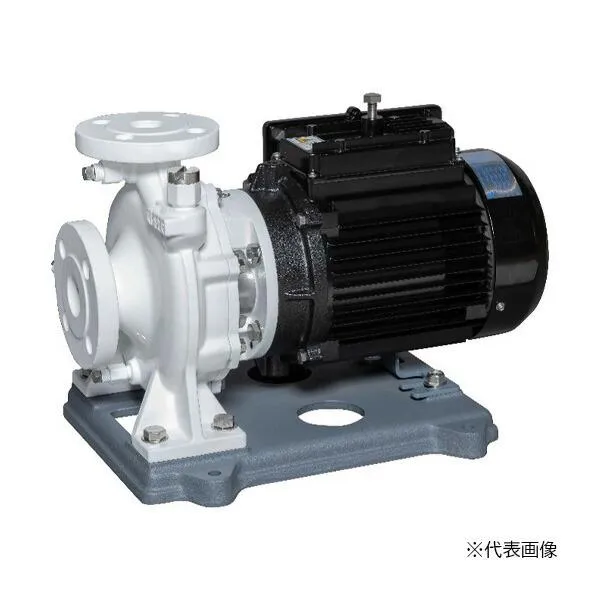 ●エバラ/荏原 【80X65FSGDNV55.5】インバータ内蔵PMモータ搭載ナイロンコーティング製片吸込渦巻ポンプ FSDNV型 口径80mm×65mm 出力5.5kW 三相200V 50Hz〔GA〕