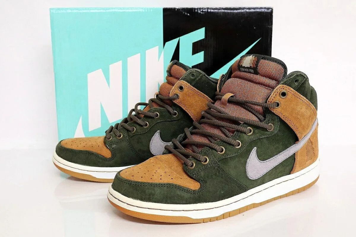 【中古】NIKE SB DUNK HIGH PRM HG QS \"HOMEGROWN\" 839693-302 27cm \"ナイキ ダンク ハイ プレミアム スニーカー\"【加納店】