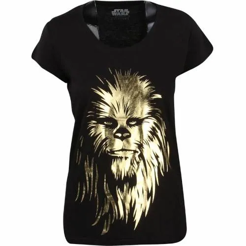 Tシャツ 黒色 ブラック イレブンパリ スターウォーズ レディース 【 ELEVEN PARIS X STAR WARS WOMEN CHEWBACCA PIMP TEE (BLACK) / BLACK 】 レディースファッション トップス カットソー