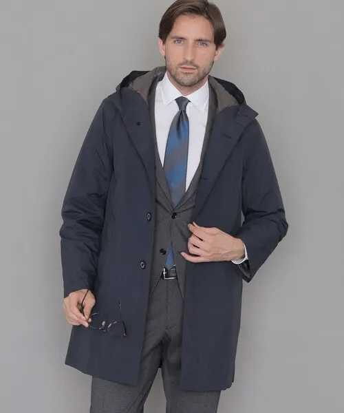 コート ジャケット 「DUNFORD　HOOD」パーテックスシールドエアーフーデットアウター メンズ