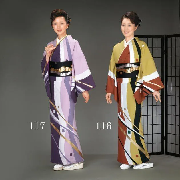 踊り用 着物 付け下げ セミオーダー仕立て上がり 袷　胴抜き 単衣 絵羽 付下げ 附下 絵羽 訪問着 国内染