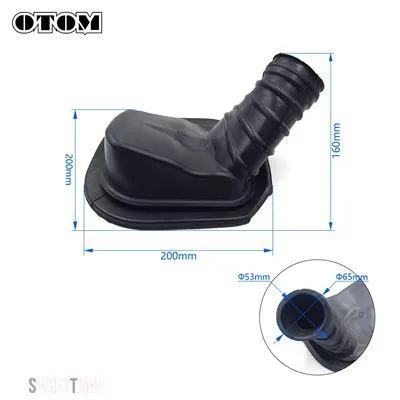 互換品 ZONGSHEN バイクゴムエアフィルターインレット管 KEWS K16 NC 250CC モトクロススクーターエンジン用キャブレターインテークマニホールド