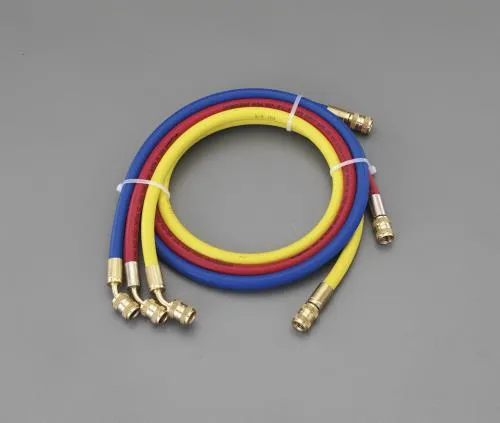 エスコ ロテックス（ROTEX） EA104AM 150cm/3本組 チャージングホース(R134a用)