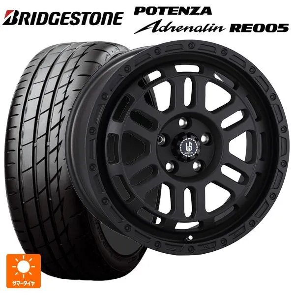 送料無料 サマータイヤホイール 4本セット 205/50R17 93Y XL ブリヂストン ポテンザ アドレナリン RE005 正規品 阿部商会 ラ・