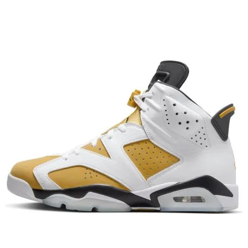 ナイキ ジョーダン 白色 ホワイト 黄色 イエロー 黒色 ブラック YELLOW OCHRE スニーカー メンズ JORDAN AIR 6 RETRO CT8529-170 / WHITE YELLOW OCHRE BLACK