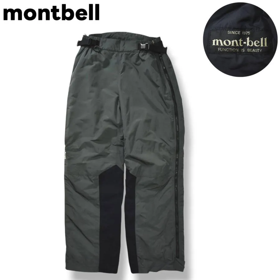 モンベル montbell MC． インシュレーション パンツ シンサレート Thinsulate 3M 中綿 L グレー アウトドア ウェア クライミング トレッキング 登山 雪山 メンズ