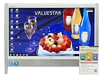 【中古】NEC デスクトップパソコン パソコン VN770/W ホワイト デスクトップ 一体型 本体 Windows7 Core i3 ブルーレイ 地デジ 4GB/1TB