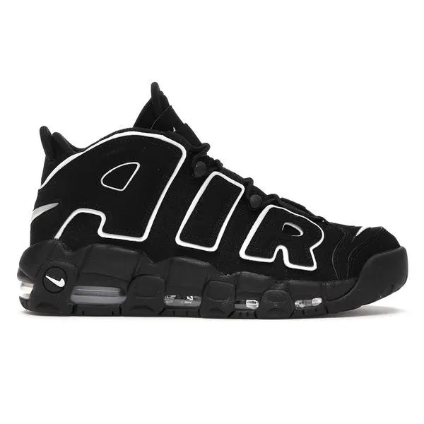 Nike ナイキ メンズ バスケットボール スニーカー Nike Air More Uptempo Black White 【US_11.5(29.5cm) 】