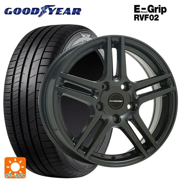 シトロエン ベルランゴ(K9C)用 205/55R17 95V XL グッドイヤー エフィシェントグリップ RVF02 ユーロデザイン アイガー