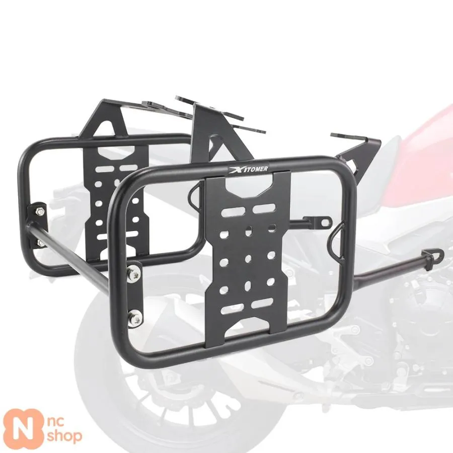 【並行輸入品】 ホンダ CB500X 2017-24 バイク サドルバッグサポートラック マウントブラケット サイドパニアラック